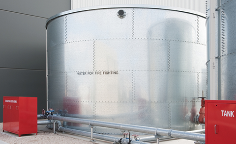 Fire Water Storage Tank Cleaning