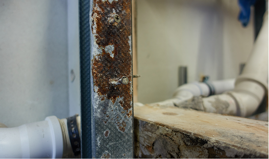 Rust and insulation remediation