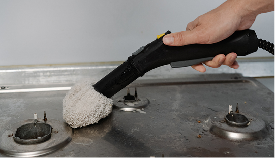 Fire risk reduction through grease removal