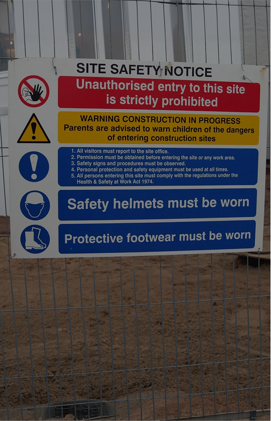 OHS signage supply and installation