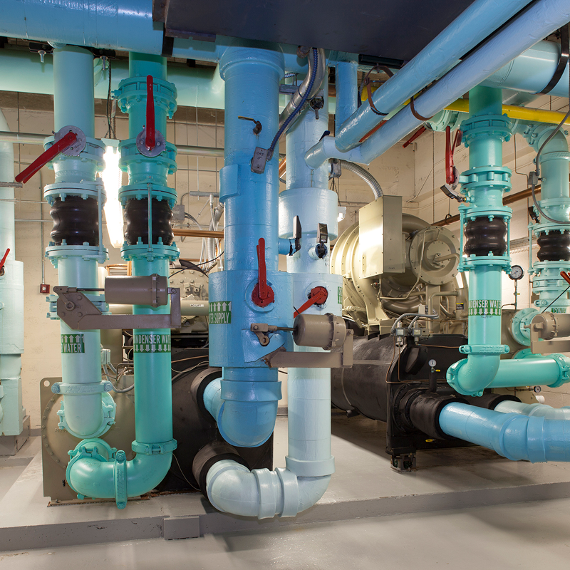 Professional plantroom surface protection